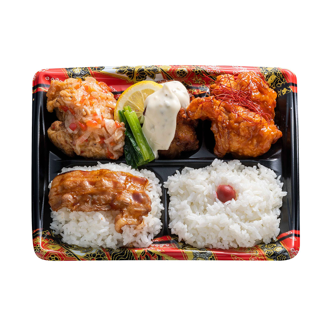 3種の唐揚げ弁当 | しずおか弁当